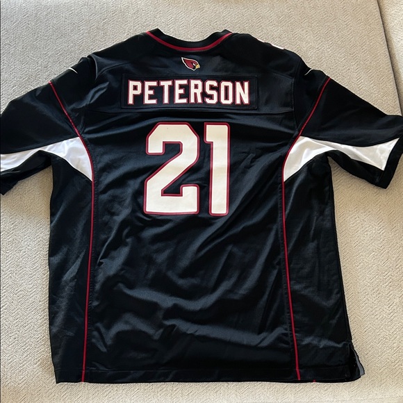 Nike Men's Black and White Cardinals Jersey - Picture 3 of 4